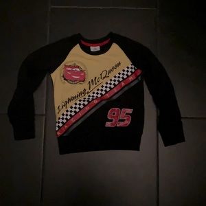 Disney Lightning McQueen sweatshirt, size 5-6.